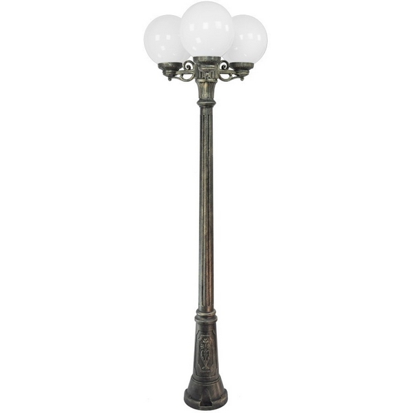 

Наземный фонарь IP55 Fumagalli GLOBE 250 G25.156.S30.BYF1R, Бронза;патина, Globe 250 G25.156.S30.BYF1R