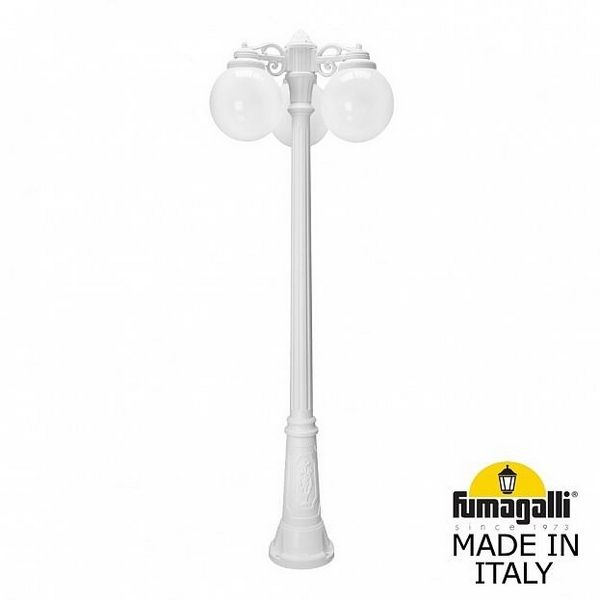 

Наземный светильник Gigi BISSO/G250 3L DN. G25.156.S30.WYE27DN Fumagalli, Белый, Globe 250 G25.156.S30.WYE27DN