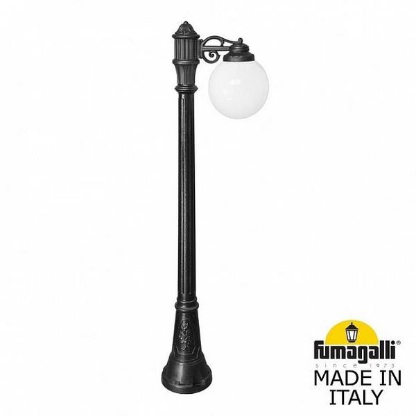 

Наземный светильник Artu/G250 1L. G25.158.S10.AYE27 Fumagalli, Черный, Globe 250 G25.158.S10.AYE27