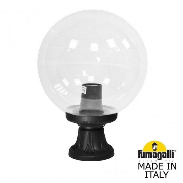 

Наземный светильник Mikrolot/G300. G30.110.000.AXE27 (Fumagalli), Черный, Globe 300 G30.110.000.AXE27