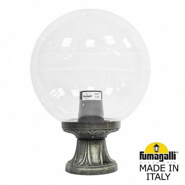 

Наземный светильник Mikrolot/G300. G30.110.000.BXE27 (Fumagalli), Бронза, Globe 300 G30.110.000.BXE27