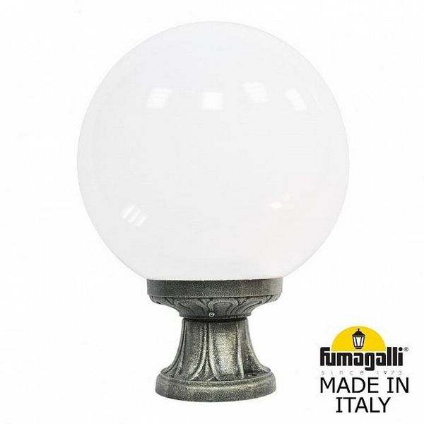 

Наземный светильник Mikrolot/G300. G30.110.000.BYE27 (Fumagalli), Белый, Globe 300 G30.110.000.BYE27