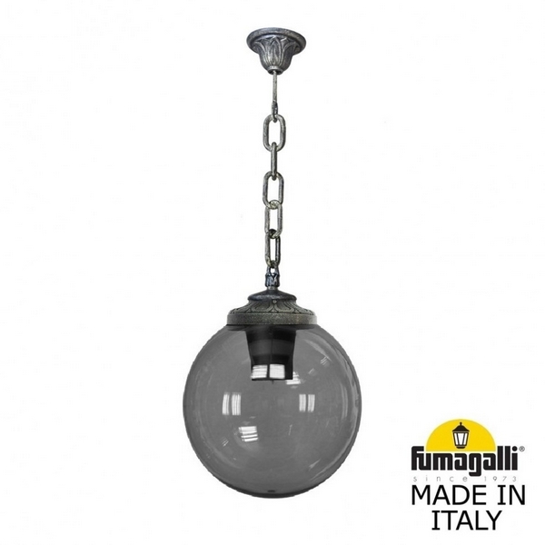 

Уличный подвесной светильник Fumagalli Sichem/G300. G30.120.000.BZE27, Globe 300 G30.120.000.BZE27