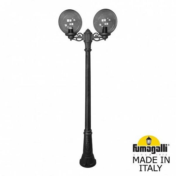 

Наземный светильник Gigi BISSO/G300 2L G30.156.S20.AZE27 (Fumagalli), Черный, Globe 300 G30.156.S20.AZE27