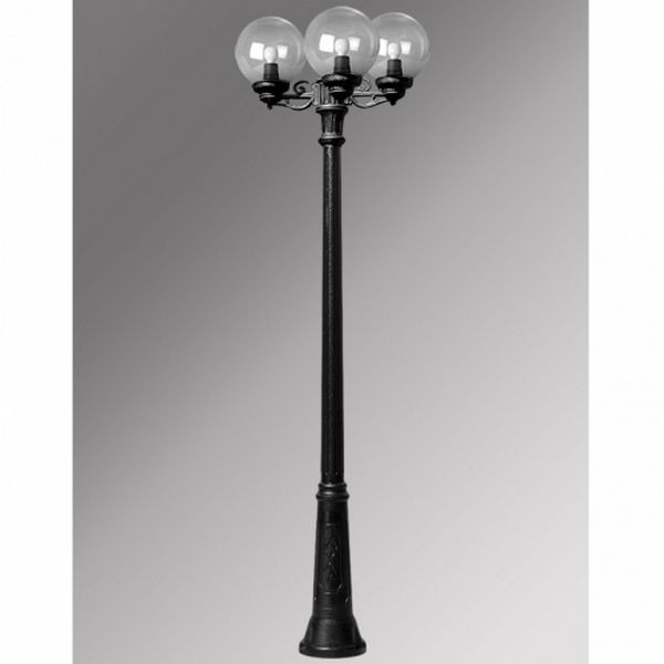 

Наземный светильник Gig BISSO/G300 3L G30.156.S30.AXE27 (Fumagalli), Черный, Globe 300 G30.156.S30.AXE27