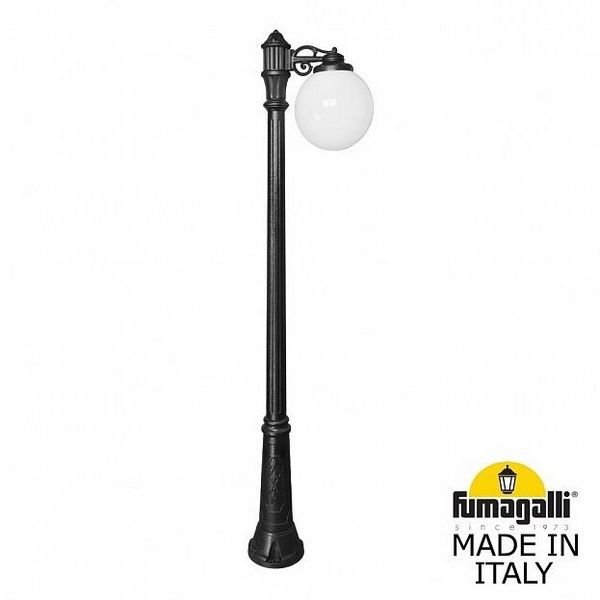 

Наземный светильник Ricu BISSO/G300 1L. G30.157.S10.AYE27 (Fumagalli), Черный, Globe 300 G30.157.S10.AYE27