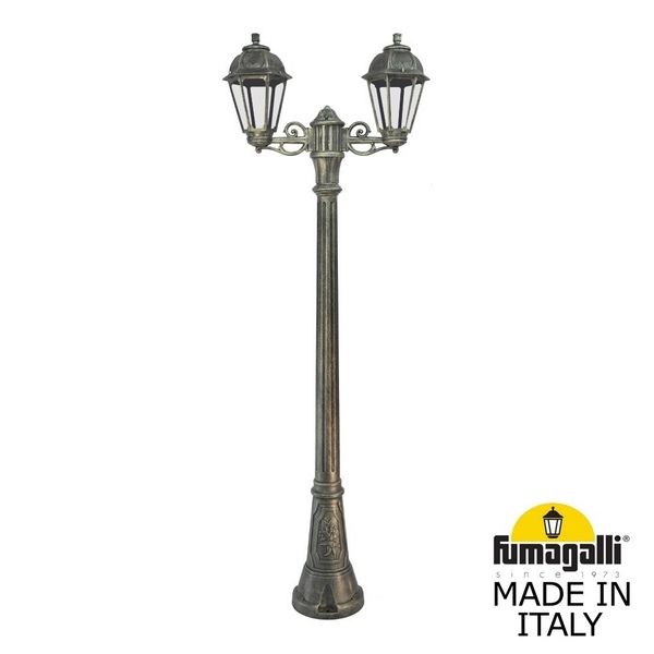 

Светильник уличный Fumagalli Gigi Bisso/Saba 2L K22.156.S20.BXE27, Saba K22.156.S20.BXE27