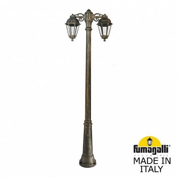 

Светильник уличный Fumagalli Ricu Bisso/Saba 2L DN K22.157.S20.BXE27DN, Saba K22.157.S20.BXE27DN