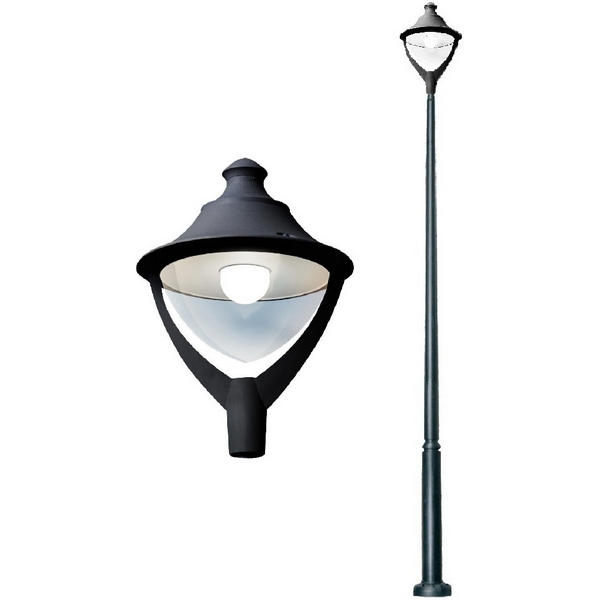 

Наземный фонарь светодиодный IP65 Fumagalli Beppe P50.372.000.AXH27, Черный, Beppe P50.372.000.AXH27