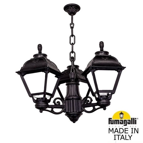 

Светильник уличный Fumagalli Sichem/Cefa 3l U23.120.S30.AYE27, Cefa U23.120.S30.AYE27