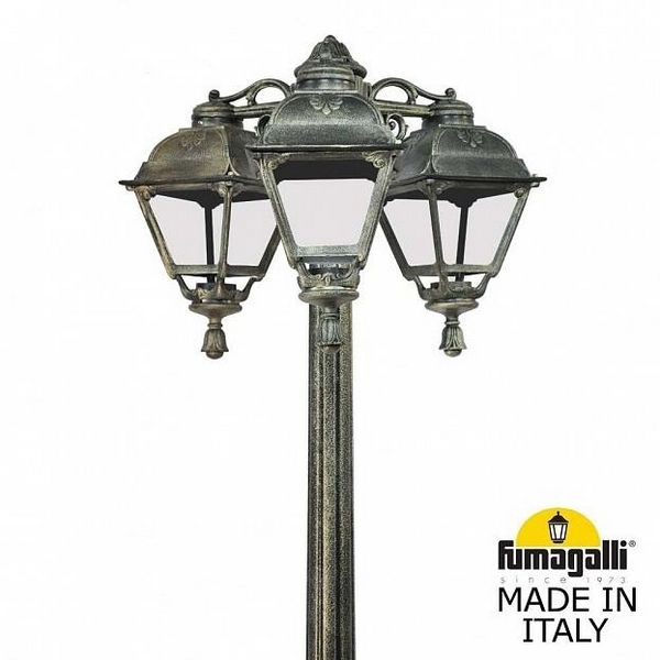 

Светильник уличный Fumagalli Gigi Bisso/Cefa 3L DN U23.156.S30.BXE27 DN, Cefa U23.156.S30.BXE27DN