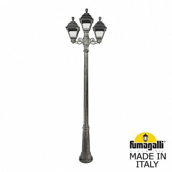 

Светильник уличный Fumagalli Ricu Bisso/Cefa 2+1 U23.157.S21.BXE27, Cefa U23.157.S21.BXE27