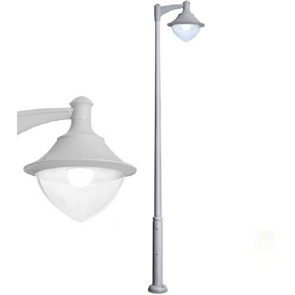 

Наземный фонарь светодиодный IP65 Fumagalli Vivi V50.372.A10.LXH27, Серый, Vivi V50.372.A10.LXH27