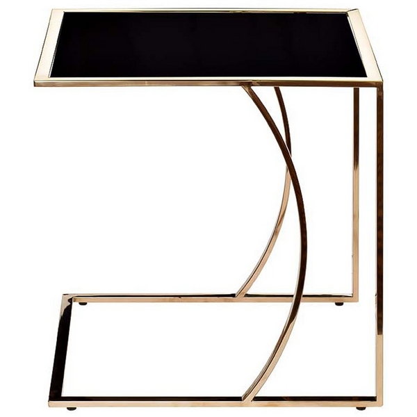 

Журнальный стол Garda Decor 13RXNT5076L-GOLD (Золото/Черный), 13RXNT5076L-GOLD
