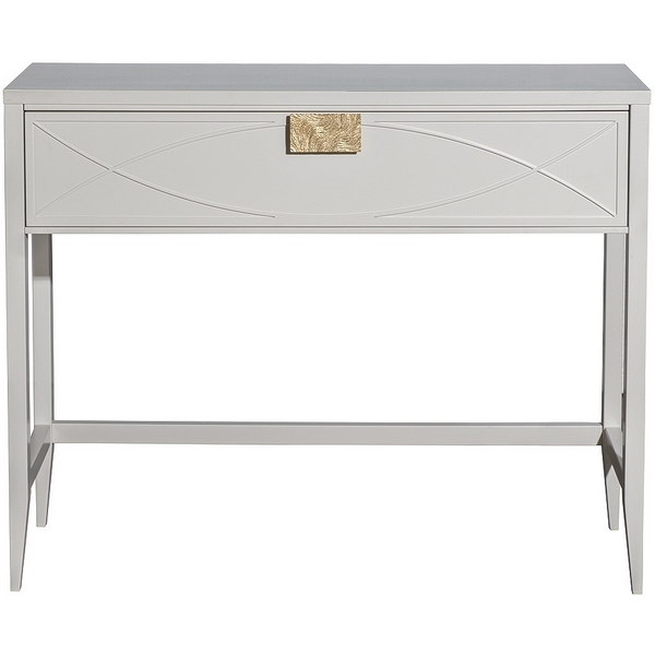 

151SV-000011 Консоль бежевая 1 ящик 100*80*40см Garda Decor, Белый, 151SV-000011