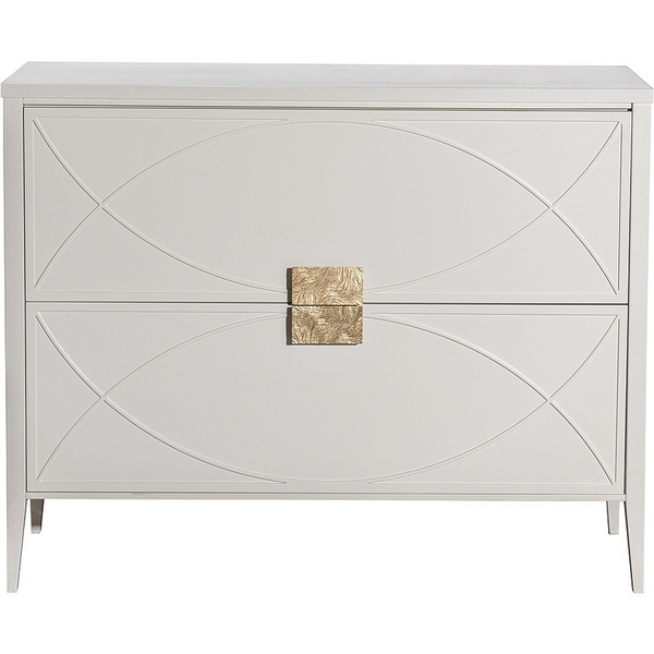 Изображение товара Комод бежевый 2 ящика 100*80*40 см от Garda Decor