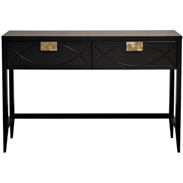 

Консольный стол Garda Decor 151SV-00003 (Черный/Черный), 151SV-00003
