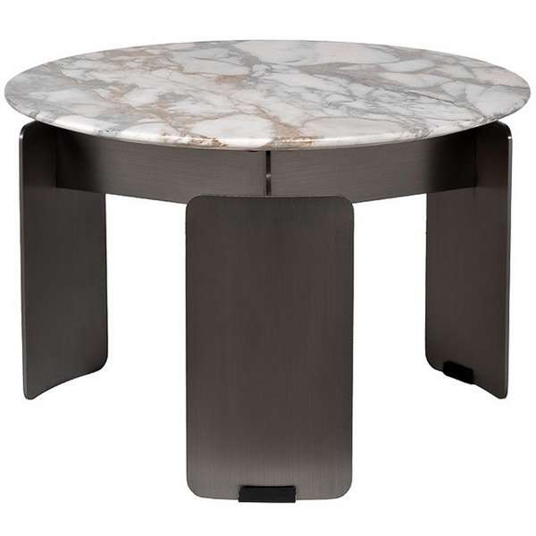 

160KD-26501 Стол журнальный, мрамор Arabescato Corchia d60*40см Garda Decor, Arabescato Corchia 2650 160KD-26501