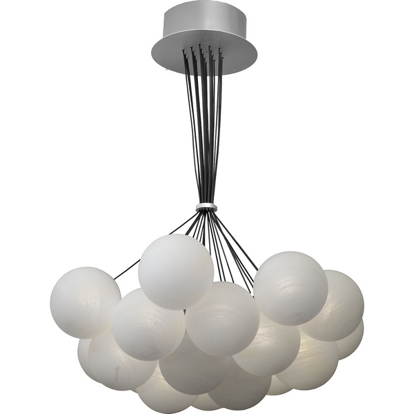 Изображение товара Подвесная люстра Garda Decor Globo 162FL-61913 с 13 LED лампами для современного интерьера