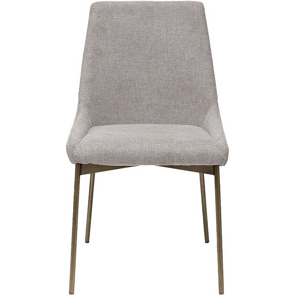 

Стул обеденный белый+бронза 49*61*87см Garda Decor арт.163YH-06963, 163YH-06963