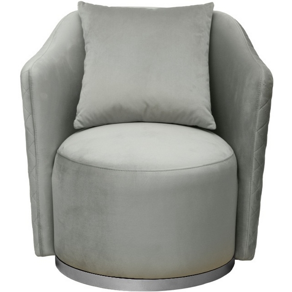 

Кресло Verona/VD вращающееся, велюр мятный Colt025-MINT/хром 70*77*80см Garda Decor, 179VD-VERONA/VD-Colt025