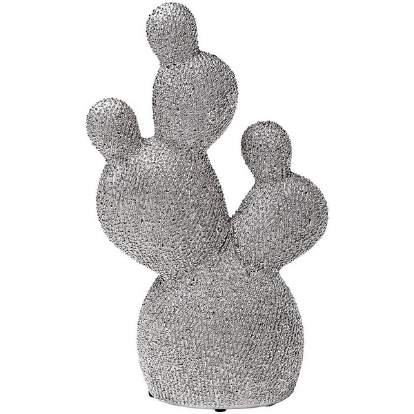 

Статуэтка "Кактус" цвет серебряный 12х5х22 см Garda Decor 18H2752S, 18H2752S