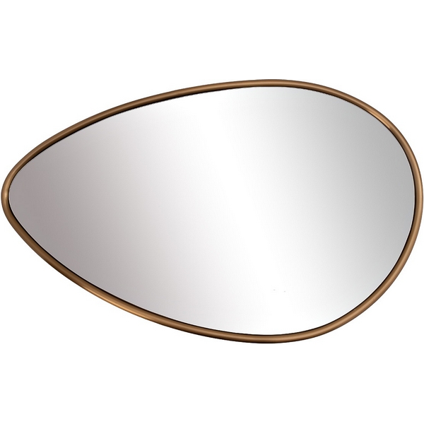 

Зеркало в металл. раме золотого цвета с подсветкой LED 65х100 см Garda Decor 19-OA-9114, 19-OA-9114