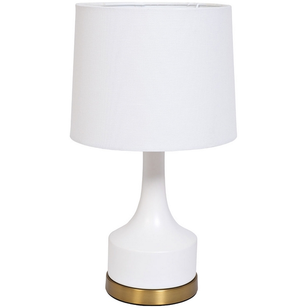 

Интерьерная настольная лампа Garda Decor 22-88456, Белый, 22-88456