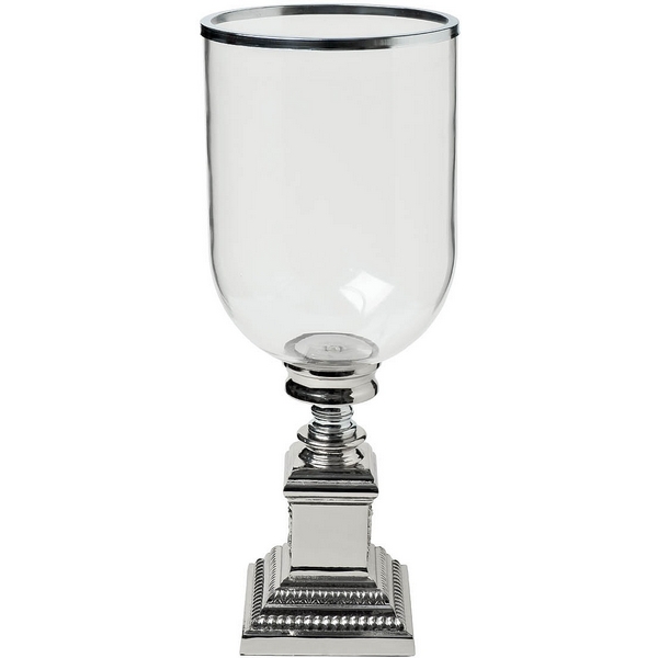 

Ваза-подсвечник стеклянная с метал.основанием 18х18х47 см Garda Decor 2K38906-MS, 2K38906-MS