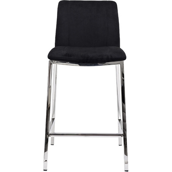 

Стул барный велюр черный 42*53*88см Garda Decor арт.30C-DX-2091 BLK, 30C-DX-2091 BLK