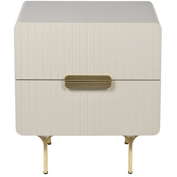 

40AD-00050 Тумбочка светло-бежевая 50*41,5*55 см Garda Decor, Бежевый, 40AD-00050