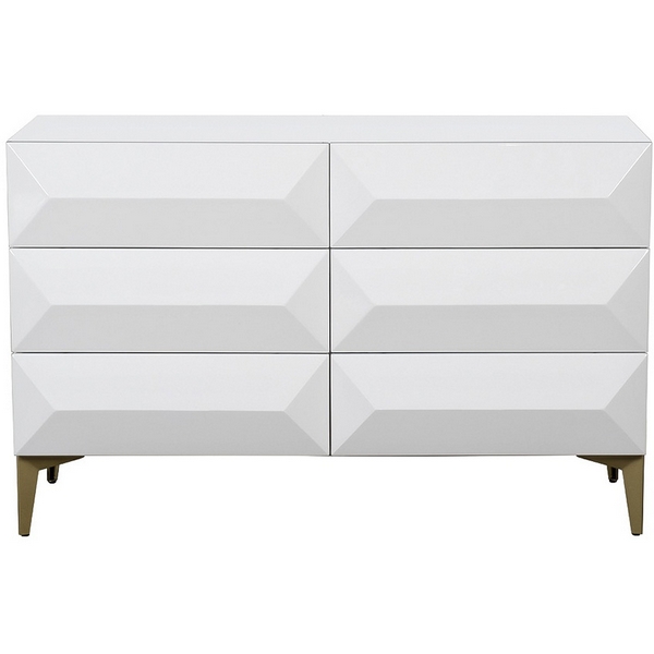 

Комод Garda Decor 40AD-CB253 (Золото/Белый), 40AD-CB253