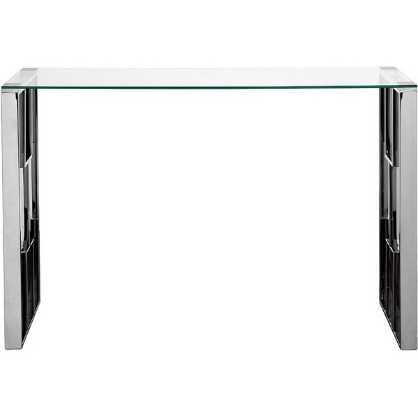 

Консоль прозр.стекло/хром 120*40*78см Garda Decor арт.47ED-08200, 47ED-08200