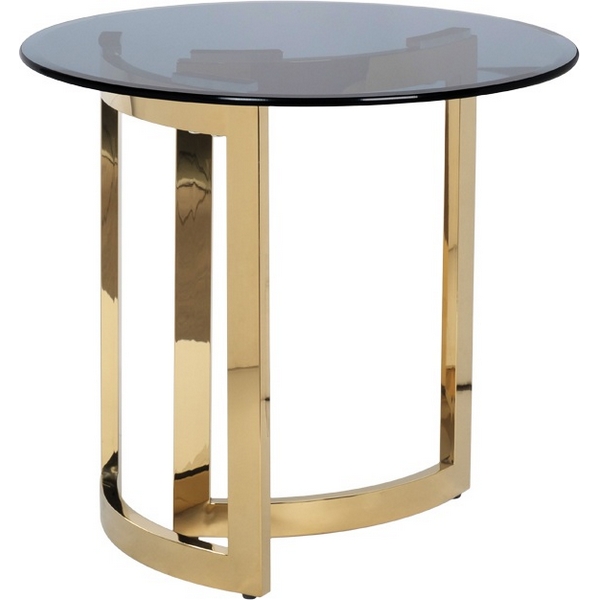 

Стол журнальный темн.стекло/золото d60*55см Garda Decor арт.47ED-ET062GOLD, 47ED-ET062GOLD