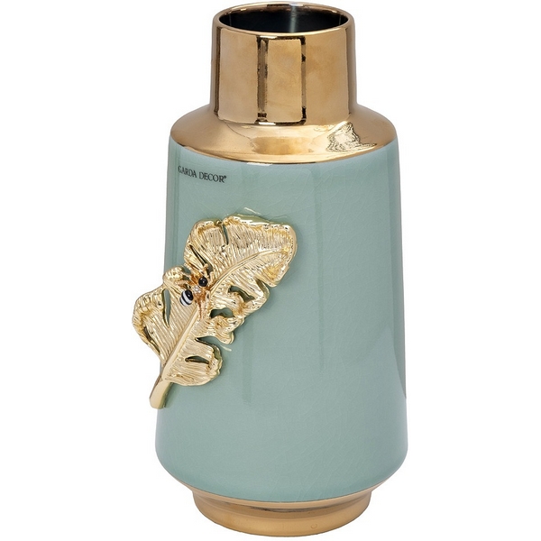 

Ваза керамическая с золотым декором 13х14х28 см Garda Decor 55RD6345S, 55RD6345S