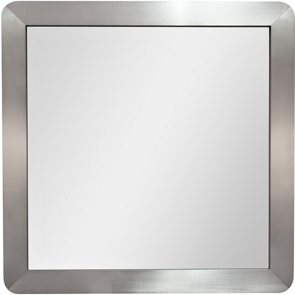 

58DB-04803 Зеркало рама нерж.сталь/мат.никель 110*110*7,5см Garda Decor, 58DB-04803