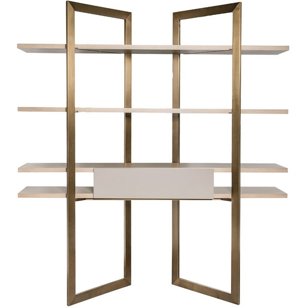 

58DB-21171STEL Стеллаж Crossing 180*30*200см Garda Decor, 58DB-21171STEL