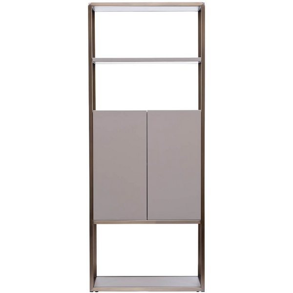 

Стеллаж Garda Decor 58DB-SH16061B (Хром/Белый), 58DB-SH16061B