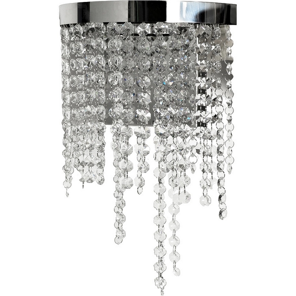 Изображение товара Бра Garda Decor Cascada 62GDM-80232 светодиодное модерн стекло хром