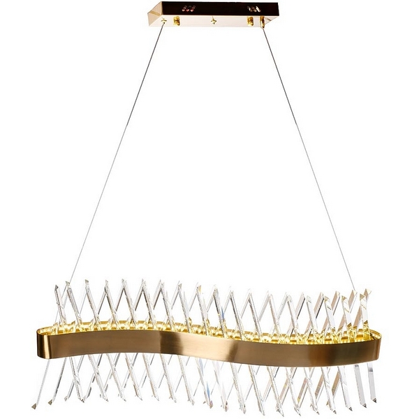 

Подвесной светильник светодиодный Garda Decor 62GDW-913-800, Золото, 62GDW-913-800