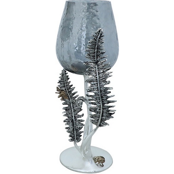 

Подсвечник декоративный "Папоротники" 44 см, серебро Garda Decor 69-119116AS, Папоротники 69-119116AS