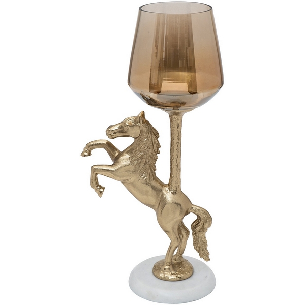 

Подсвечник декоративный "Horse" 19,5х12,5х38,5 см Garda Decor 69-21003, Horses 69-21003