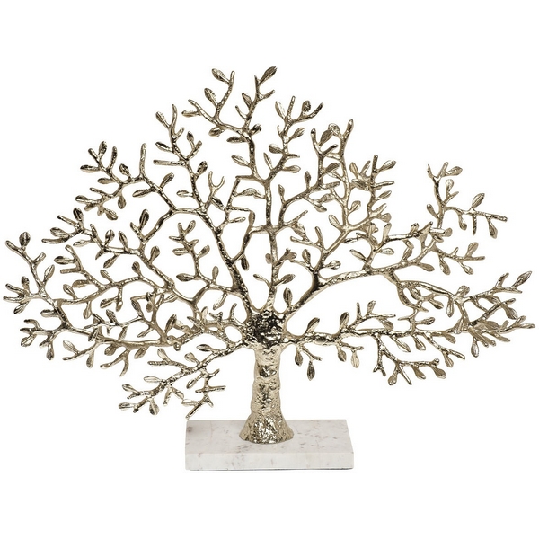 

Декор настольный "Дерево" зол.мет./мрам.бел 60х13х46 см Garda Decor 69-919201, 69-919201