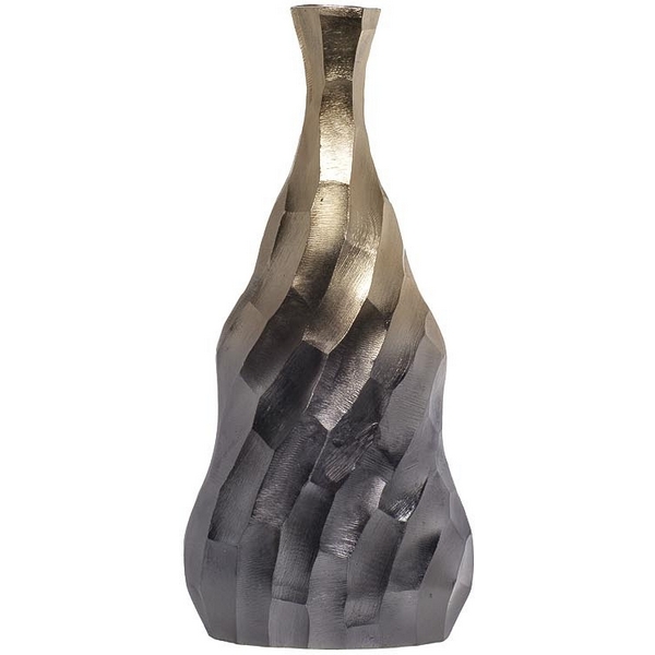 

Ваза металлическая черно-золотистая 19х10х40 см Garda Decor 71PN-1231, 71PN-1231