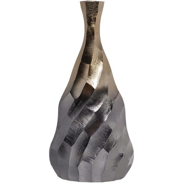 

Ваза металлическая черно-золотистая 23х9х50 см Garda Decor 71PN-1232, 71PN-1232