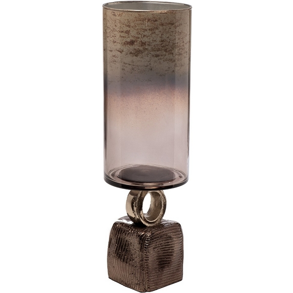 

Ваза стекл. на металл. основании d13х42 см Garda Decor 71PN-31683, 71PN-31683