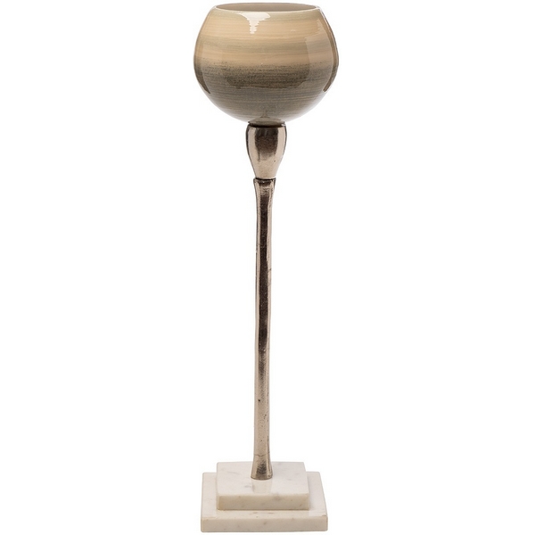 

Подсвечник стекл.на металл. ножке h42,5 см Garda Decor 71PN-31802, 71PN-31802