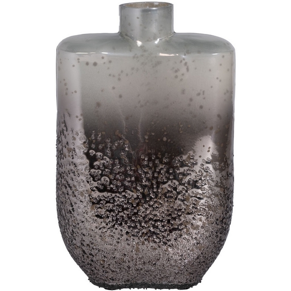 

Ваза декоративная стекл. серо-золотистая 16х9х25 см Garda Decor 71PN-52209, 71PN-52209