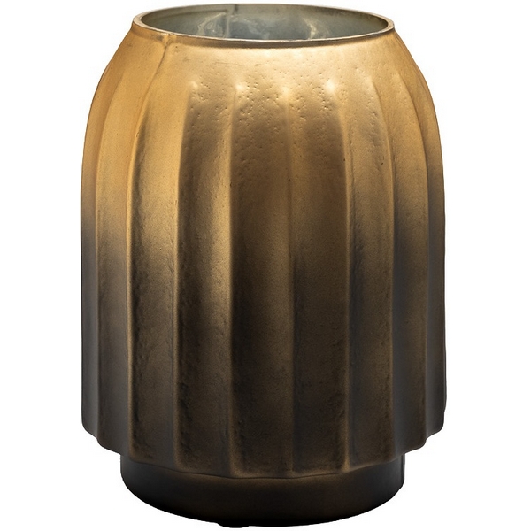 

Ваза декоративная стекл. золотая 14,6х14,6х19 см Garda Decor 71PN-52239, 71PN-52239