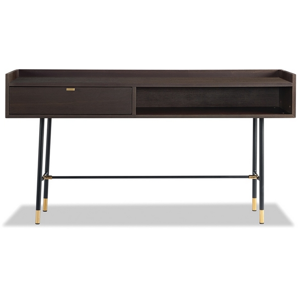 

Компьютерный стол Garda Decor 77IP-D916 (Черный/Венге), 77IP-D916